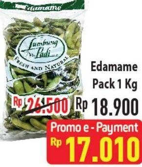 Promo Harga Edamame Pack 1 kg - Hypermart