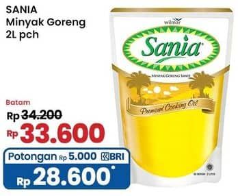 Promo Harga Sania Minyak Goreng 2000 ml - Indomaret