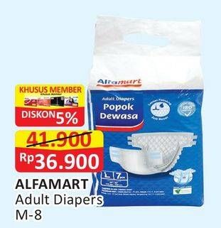 Promo Harga Alfamart Adult Diapers M8  - Alfamart