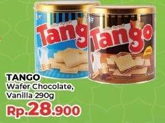 Promo Harga Tango Wafer Chocolate, Vanilla Milk 300 gr - Yogya