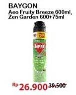 BAYGON Insektisida Spray Fruity Breeze 600 mL/ Zen Garden 675 mL