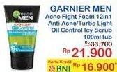 Promo Harga Acno Fight Anti Acne / Turbo Light Icy Scrub 100ml  - Indomaret