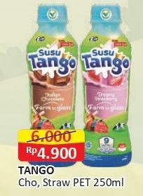 Promo Harga Tango Drink Berry Dremmio Dreamy Strawberry, Velluto Italian Chocolate 250 ml - Alfamart