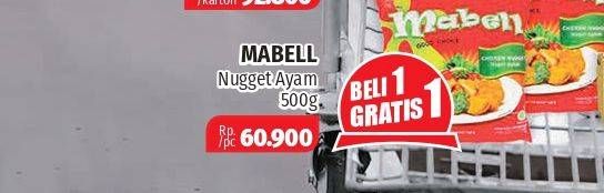Promo Harga MABELL Nugget Ayam 500 gr - Lotte Grosir