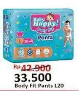 Promo Harga Baby Happy Body Fit Pants L20  - Alfamart