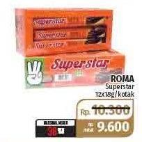 Promo Harga ROMA Superstar Wafer 12 pcs - Lotte Grosir