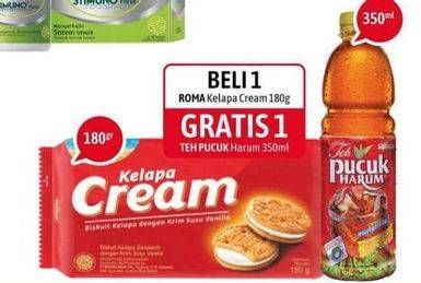 Promo Harga ROMA Kelapa Cream 130 gr - Alfamidi