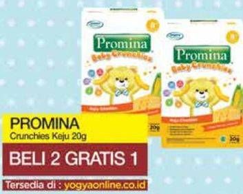 Promo Harga PROMINA 8+ Baby Crunchies 20 gr - Yogya
