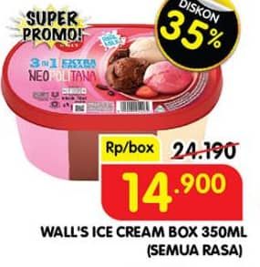 Promo Harga Walls Ice Cream All Variants 350 ml - Superindo