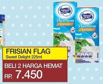Promo Harga FRISIAN FLAG Susu UHT Purefarm Coconut Deligh per 2 box 225 ml - Yogya