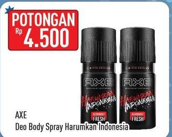 Promo Harga AXE Deo Spray Harumkan Indonesia  - Hypermart