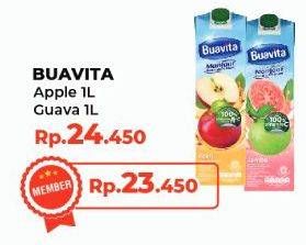 Promo Harga Buavita Fresh Juice Kecuali Apple, Kecuali Guava 1000 ml - Yogya