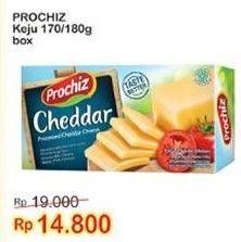 Promo Harga Prochiz Keju Cheddar 170/180 gr  - Indomaret
