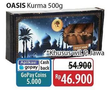 Promo Harga Oasis Dates 500 gr - Alfamidi