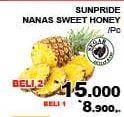 Promo Harga SUNPRIDE Nanas Honi per 2 pcs - Giant
