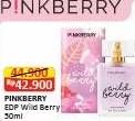 Promo Harga Pinkberry Eau De Parfum Wild Berry 50 ml - Alfamart