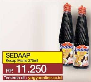 Promo Harga SEDAAP Kecap Manis 275 ml - Yogya