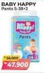 Promo Harga Baby Happy Body Fit Pants S38+2 40 pcs - Alfamart