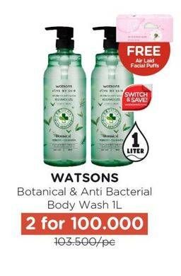 Watsons Botanical Body Wash Green Tea