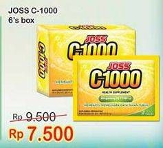 Promo Harga JOSS C1000 Health Supplement 6 sachet - Indomaret