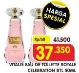 Promo Harga VITALIS Eau De Toilette Royale Royale Celebration 50 ml - Superindo