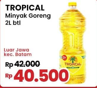 Promo Harga Tropical Minyak Goreng 2000 ml - Indomaret