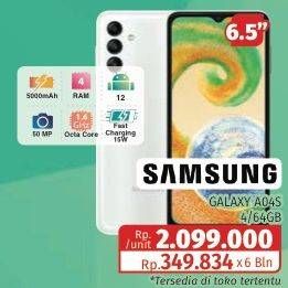 Promo Harga Samsung Galaxy A04s Smartphone 4GB + 64GB  - Lotte Grosir