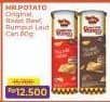 Promo Harga Mister Potato Snack Crisps Original, Roasted Beef, Seaweed 80 gr - Alfamart