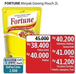 Promo Harga Fortune Minyak Goreng 2000 ml - Alfamidi