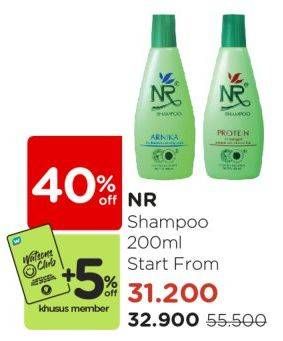 Promo Harga NR Shampoo 200 ml - Watsons