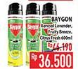 Promo Harga Baygon Insektisida Spray Silky Lavender, Fruity Breeze, Citrus Fresh 600 ml - Hypermart