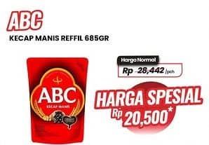 Promo Harga ABC Kecap Manis 520 ml - Carrefour