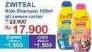 Promo Harga Zwitsal Kids Shampoo All Variants 180 ml - Indomaret