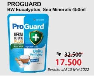 Promo Harga PROGUARD Body Wash Daily Purifying, Daily Cleansing 450 ml - Alfamart