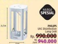 Promo Harga PHILIPS UVC Desk Lamp  - LotteMart