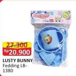 Promo Harga Lusty Bunny Feeding LB-1380  - Alfamart