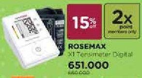 Promo Harga ROSEMAX Tensimeter Digital  - Watsons