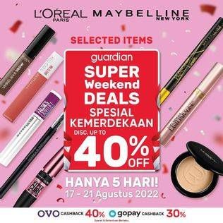 Promo Harga Loreal Product/Maybelline Product  - Guardian