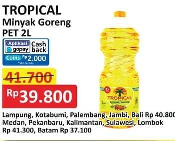 Promo Harga Tropical Minyak Goreng 2000 ml - Alfamart