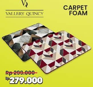 Promo Harga Vallery Quicky Carpet Foam  - COURTS