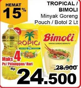 Promo Harga Tropical/Bimoli Minyak Goreng  - Giant