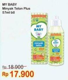 Promo Harga MY BABY Minyak Telon Plus 57 ml - Indomaret