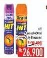 Promo Harga HIT Aerosol Orange, Lily Blossom 600 ml - Hypermart