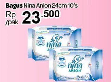 Promo Harga Bagus Nina Anion 24cm 10 pcs - Carrefour