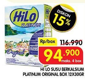 Promo Harga Hilo Platinum Original 360 gr - Superindo