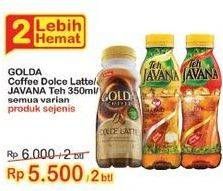 GOLDA Coffee Dolce Latte/ JAVANA Teh