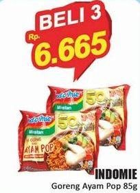 Promo Harga INDOMIE Mi Goreng Ayam Pop 85 gr - Hari Hari