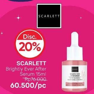 Promo Harga Scarlett Brightly Ever After Serum 15 ml - Guardian
