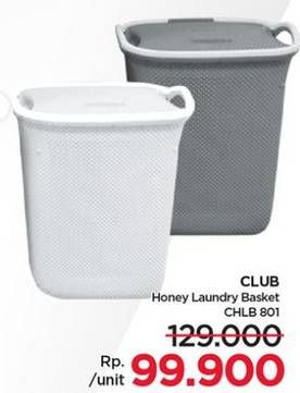 Promo Harga Club Laundry Basket  - Lotte Grosir