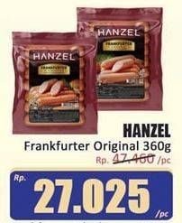 Promo Harga HANZEL Frankfurter Original 360 gr - Hari Hari